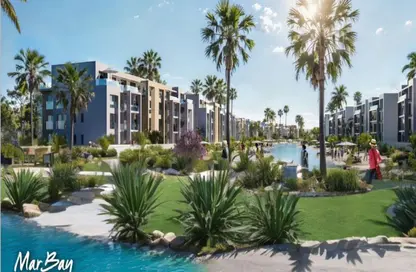 Chalet - 2 Bedrooms - 2 Bathrooms for sale in Mar Bay - Ras Al Hekma - North Coast