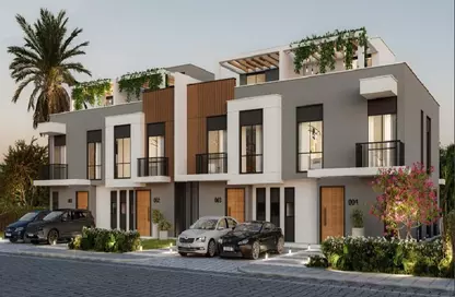 Townhouse - 5 Bedrooms - 4 Bathrooms for sale in Lake West 2 - Sheikh Zayed Compounds - Sheikh Zayed City - Giza