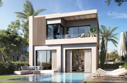 Villa - 3 Bedrooms - 3 Bathrooms for sale in Badya Palm Hills - 6 October Compounds - 6 October City - Giza