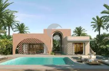 منزل مزدوج - 3 غرف نوم - 3 حمامات للبيع في أوجامي - راس الحكمة - الساحل الشمالي