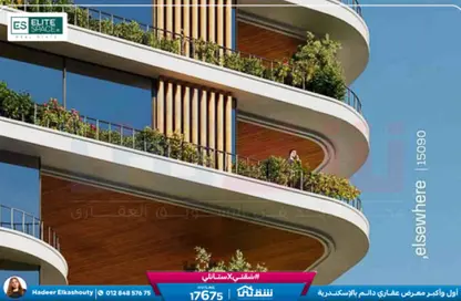 Apartment - 2 Bedrooms - 2 Bathrooms for sale in The One - Smouha - Hay Sharq - Alexandria Apartment - 2 Bedrooms - 2 Bathrooms for sale in The One - Smouha - Hay Sharq - Alexandria