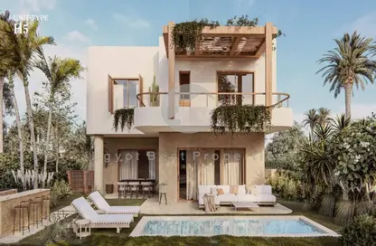 Villa - 4 Bedrooms - 4 Bathrooms for sale in Ramla Lakeside - Qesm Ad Dabaah - North Coast