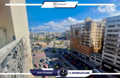 Apartment - 3 Bedrooms - 3 Bathrooms for rent in Victor Ammanuel Square - Smouha - Hay Sharq - Alexandria