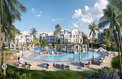 Chalet - 3 Bedrooms - 3 Bathrooms for sale in Seashell - Sidi Abdel Rahman - North Coast
