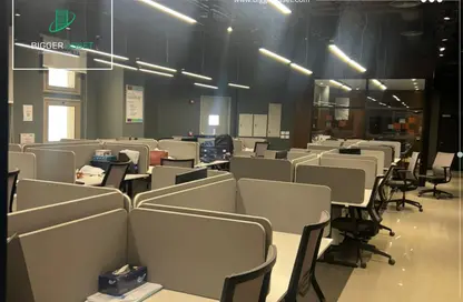 Office Space - Studio - 3 Bathrooms for rent in Bank Center Street - South Teseen St. - The 5th Settlement - New Cairo City - Cairo