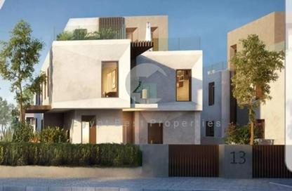 تاون هاوس - 3 غرف نوم - 4 حمامات للبيع في لوجار - مدينة زايد الجديدة - الشيخ زايد - الجيزة