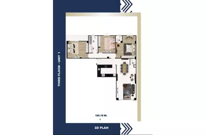شقة - 3 غرف نوم - 3 حمامات للبيع في دمياط الجديدة - دمياط