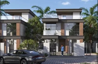 Townhouse - 4 Bedrooms - 4 Bathrooms for sale in DeJoya Residence - New Zayed City - Sheikh Zayed City - Giza