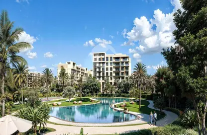 Apartment - 2 Bedrooms - 2 Bathrooms for sale in Swan Lake Residence - 5th Settlement Compounds - The 5th Settlement - New Cairo City - Cairo