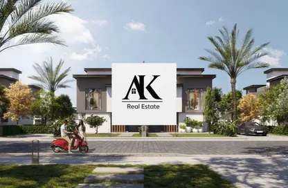 Twin House - 3 Bedrooms - 4 Bathrooms for sale in Creek Town - The 1st Settlement - New Cairo City - Cairo