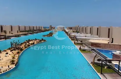 (بنتهاوس  (روف - غرفة نوم - 1 حمام للبيع في ازها الساحل الشمالي - راس الحكمة - الساحل الشمالي