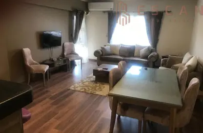 Apartment - 2 Bedrooms - 1 Bathroom for rent in El Rehab Extension - Al Rehab - New Cairo City - Cairo