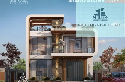 Villa - 4 Bedrooms - 4 Bathrooms for sale in Green Belt Gate 6 Road - Green Belt - 6 October City - Giza