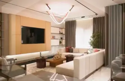 تاون هاوس - 4 غرف نوم - 5 حمامات للبيع في بالم هيلز جولف اكستينشن - طريق الواحات - مدينة 6 أكتوبر - الجيزة