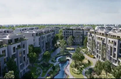 Apartment - 2 Bedrooms - 2 Bathrooms for sale in The brooks - El Katameya Compounds - El Katameya - New Cairo City - Cairo