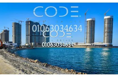 شقة - 3 غرف نوم - 2 حمامات للبيع في نورث ايدج تاورز - مدينة العلمين الجديدة - العلمين - الساحل الشمالي