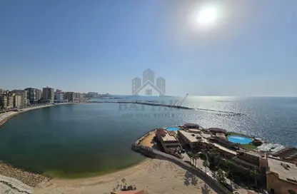 شقة - 2 غرف نوم - 2 حمامات للبيع في طريق الجيش - ميامي - حي اول المنتزة - الاسكندرية