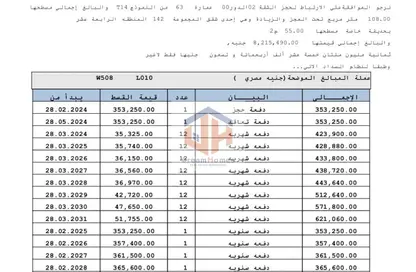 Apartment - 3 Bedrooms - 2 Bathrooms for sale in Madinaty - Cairo