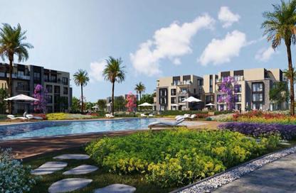 Apartment - 2 Bedrooms - 2 Bathrooms for sale in Garden Lakes - 6 October Compounds - 6 October City - Giza