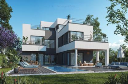 Villa - 6 Bedrooms - 7 Bathrooms for sale in Palm Hills New Cairo - 5th Settlement Compounds - The 5th Settlement - New Cairo City - Cairo