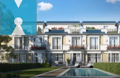 Townhouse - 4 Bedrooms - 3 Bathrooms for sale in Mountain View 4 - 6 October Compounds - 6 October City - Giza