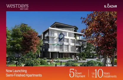 Apartment - 1 Bedroom - 2 Bathrooms for sale in October Plaza - 6 October Compounds - 6 October City - Giza