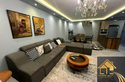 Apartment - 2 Bedrooms - 2 Bathrooms for rent in Azad - 5th Settlement Compounds - The 5th Settlement - New Cairo City - Cairo