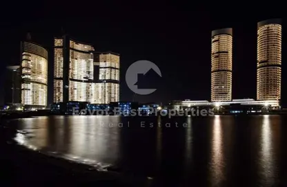شقة - 2 غرف نوم - 2 حمامات للبيع في نورث ايدج تاورز - مدينة العلمين الجديدة - العلمين - الساحل الشمالي