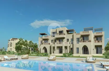 دوبلكس - 2 غرف نوم - 2 حمامات للبيع في سوان ليك الجونة - الجونة - الغردقة - محافظة البحر الاحمر