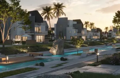 فيلا - 4 غرف نوم - 5 حمامات للبيع في ريفرز - مدينة زايد الجديدة - الشيخ زايد - الجيزة