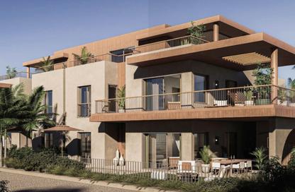 Chalet - 2 Bedrooms - 2 Bathrooms for sale in Ramla Lakeside - Qesm Ad Dabaah - North Coast