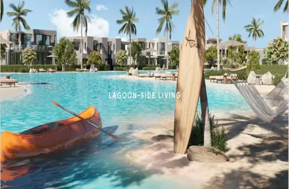 Twin House - 4 Bedrooms - 5 Bathrooms for sale in Azha North - Ras Al Hekma - North Coast