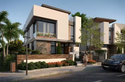 Townhouse - 3 Bedrooms - 3 Bathrooms for sale in Silva Compound - Sheikh Zayed Compounds - Sheikh Zayed City - Giza