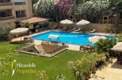 Apartment - 6 Bedrooms - 5 Bathrooms for rent in Sarayat Al Maadi - Hay El Maadi - Cairo