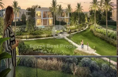 Villa - 3 Bedrooms - 3 Bathrooms for sale in Elan - Cairo Gate - Sheikh Zayed Compounds - Sheikh Zayed City - Giza Villa - 3 Bedrooms - 3 Bathrooms for sale in Elan - Cairo Gate - Sheikh Zayed Compounds - Sheikh Zayed City - Giza