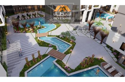 Apartment - 1 Bedroom - 1 Bathroom for sale in The Grand Resort - Hurghada Resorts - Hurghada - Red Sea