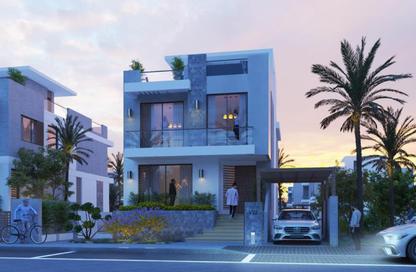 Villa - 4 Bedrooms - 3 Bathrooms for sale in Green Belt Gate 6 Road - Green Belt - 6 October City - Giza