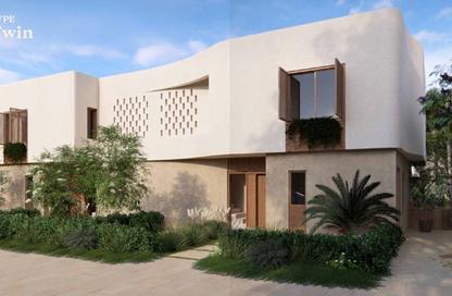 Chalet - 2 Bedrooms - 2 Bathrooms for sale in Ramla Lakeside - Qesm Ad Dabaah - North Coast