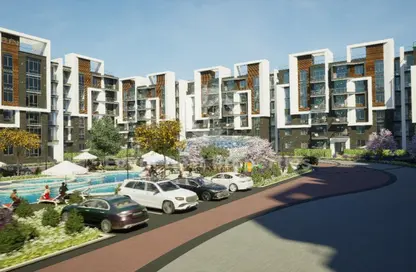 Apartment - 1 Bedroom - 2 Bathrooms for sale in Crescent Walk - 5th Settlement Compounds - The 5th Settlement - New Cairo City - Cairo