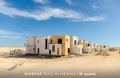 Chalet - 2 Bedrooms - 2 Bathrooms for sale in Al Masyaf - Ras Al Hekma - North Coast