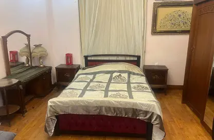 Apartment - 1 Bedroom - 1 Bathroom for rent in Al Sadat Axis - The 1st Settlement - New Cairo City - Cairo