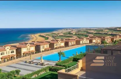 شاليه - 2 غرف نوم - 2 حمامات للبيع في تلال السخنة - العين السخنة - السويس