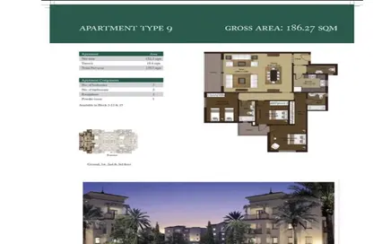Apartment - 3 Bedrooms - 3 Bathrooms for sale in Mivida - 5th Settlement Compounds - The 5th Settlement - New Cairo City - Cairo