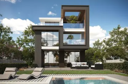 Twin House - 4 Bedrooms - 4 Bathrooms for sale in Menorca Zayed - Sheikh Zayed Compounds - Sheikh Zayed City - Giza