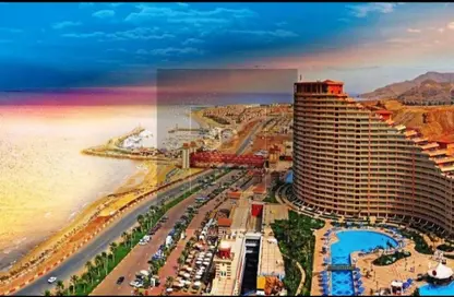 شاليه - 2 غرف نوم - 2 حمامات للبيع في بيراميدز - بورتو السخنة - العين السخنة - السويس
