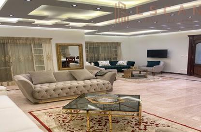 Villa - 4 Bedrooms - 4 Bathrooms for rent in Abou Hanifa Al Noaman St. - Rehab City First Phase - Al Rehab - New Cairo City - Cairo