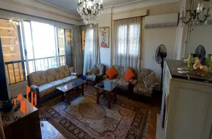 شقة - 3 غرف نوم - 2 حمامات للايجار في شارع دمشق - المهندسين - الجيزة