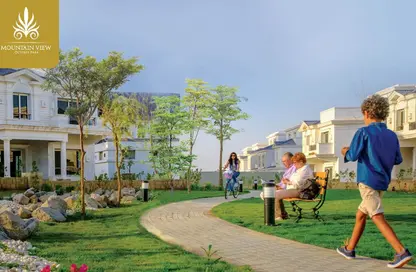Townhouse - 4 Bedrooms - 6 Bathrooms for sale in Mountain View October Park - 6th District - 6 October City - Giza
