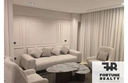 Apartment - 2 Bedrooms - 2 Bathrooms for rent in American University Housing District - 5th Settlement Compounds - The 5th Settlement - New Cairo City - Cairo