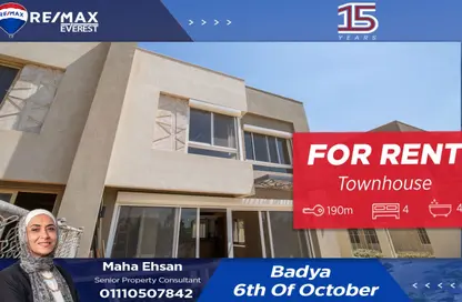 Twin House - 3 Bedrooms - 4 Bathrooms for rent in Badya Palm Hills - 6 October Compounds - 6 October City - Giza